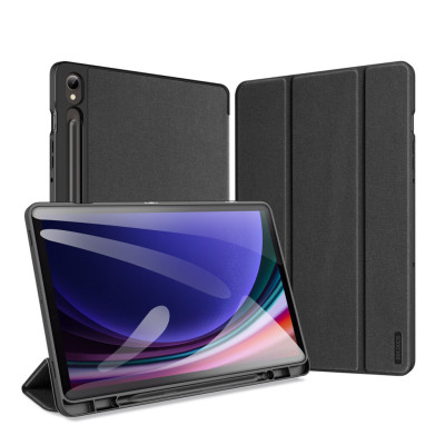 Bao da chống sốc có ngăn bút cho SamSung Galaxy Tab S9 chính hãng Dux Ducis Domo - Hàng chính hãng