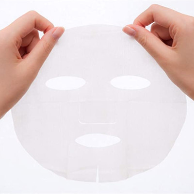 Mặt Nạ Dưỡng Trắng Collagen Kosé Softymo Clear Turn White Mask VC 5 Miếng