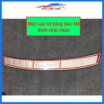 Ốp chống trầy cốp Mazda 3 2020-2021 inox sáng bóng bảo vệ xe chống va đập