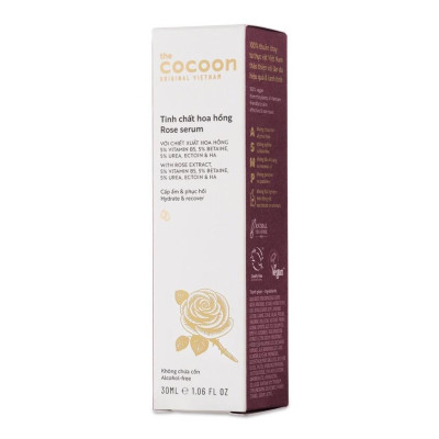 Tinh chất hoa hồng Cocoon cấp ẩm và phục hồi da 30ml Lamita Hair Spa Lamita Hair Spa - LS024