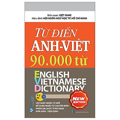 Sách - Từ Điển Anh Việt 90000 Từ - Văn Lang