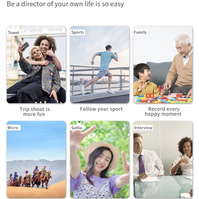 Gậy chống rung Wiwu 3-Axis Stabilized Gimbal S5B cho điện thoại thông minh dưới 6 inch, hỗ trợ chụp toàn cảnh 180 độ/ 330 độ - Hàng chính hãng