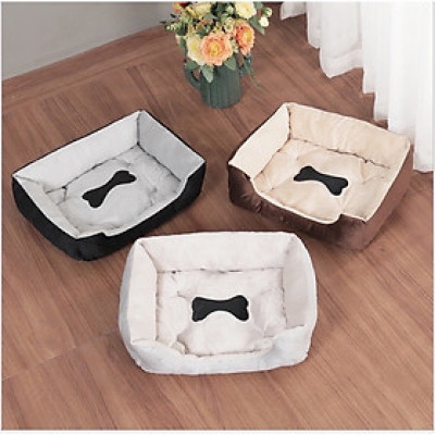 Đệm nằm - ổ nằm cho chó mèo ấm áp - Đệm mùa đông - Sofa mèo mùa đông đường kính: 50cm