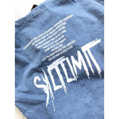 Áo khoát đẹp mũ jean form rộng Limit đẹp hàng bao chất-A3106