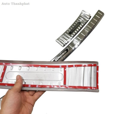 ToyotaCross, Ốp chống trầy cốp Inox dành cho xe Toyota Corolla Cross 2020 2021