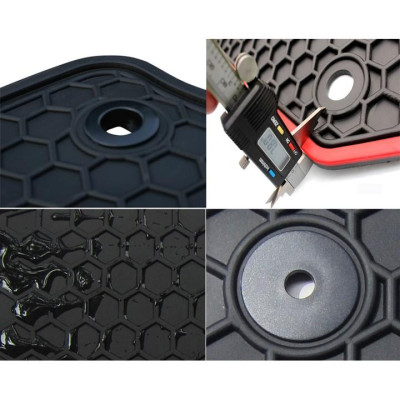 Thảm sàn, lót sàn cao su 3D cho Toyota Wigo