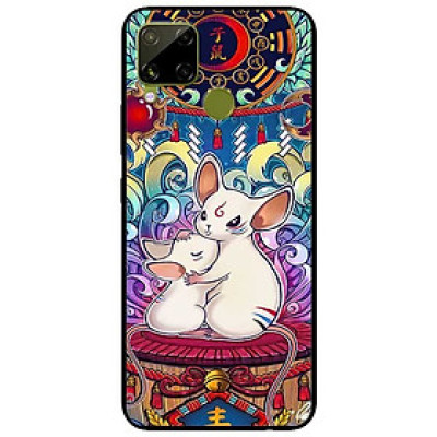 Ốp lưng dành cho Realme C15 mẫu 12 Con Giáp Tí