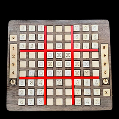 Sudoku 9x9 BENRIKIDS Có Hướng Dẫn 100 Bài Đố Đồ Chơi Gỗ Board Game Kết Hợp Cờ Caro Trò Chơi Trí Tuệ Cho Bé Thỏa Sức Vui Chơi