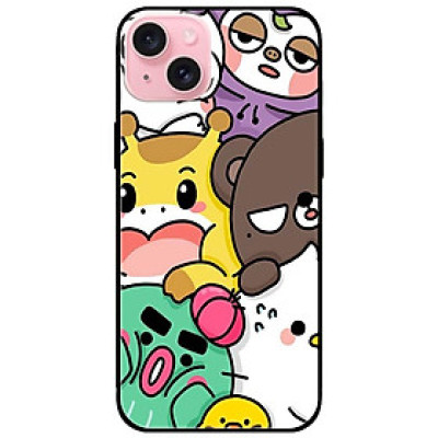 Ốp lưng dành cho Iphone 15 - Iphone 15 Plus - Iphone 15 Pro - Iphone 15 Pro Max - Các Chú Gấu Tập Hợp - Hàng Chính Hãng