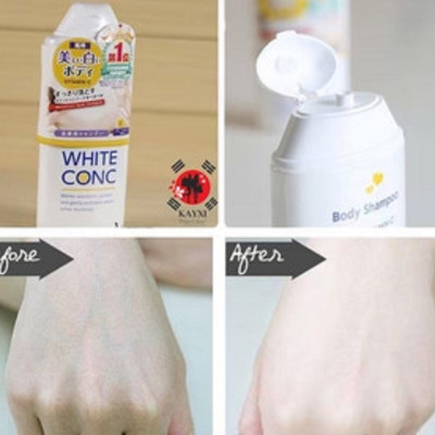 Sữa Tắm Dưỡng Trắng Da Toàn Thân White Conc Body Shampoo C II 150 mL
