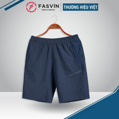 Quần Đùi Nam FASVIN Vải Gió Đẹp Hàng Nhà Máy Chất Lượng Cao Thể Thao Hay Mặc Nhà S23579.HN