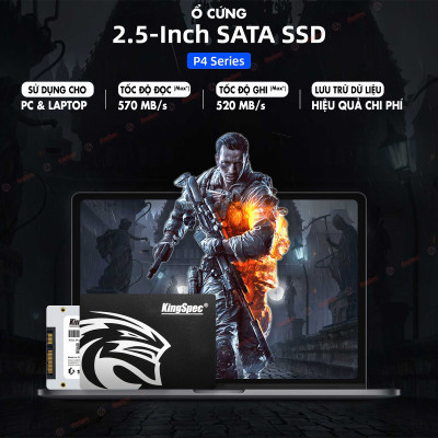 Ổ cứng SSD KingSpec P4 120GB - Hàng Chính Hãng