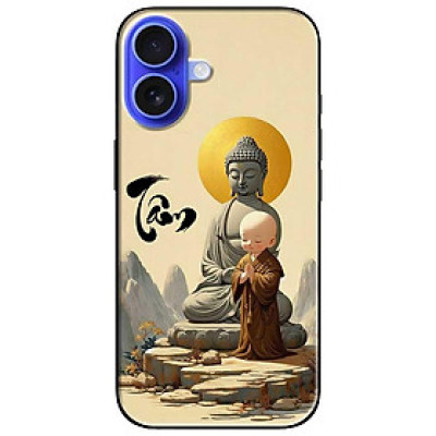 Ốp lưng dành cho Iphone 16 - 16 Plus - 16 Pro - 16 Pro Max - Chú Tiểu Tâm Nâu - Hàng Chính Hãng