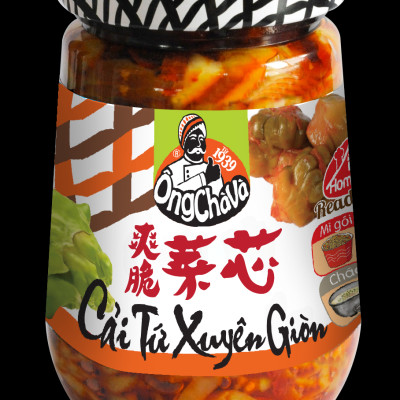 Cải Tứ Xuyên Giòn Ông Chà Và 338g