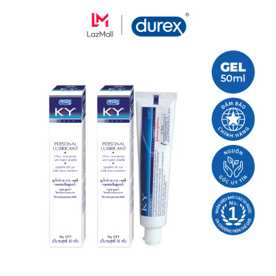 Combo 2 gel bôi trơn Durex K-Y Jelly 50g ( KY Jelly)