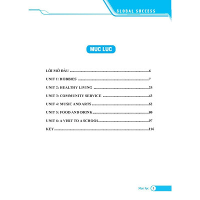 Sách - Global Success - Bài Tập Trắc Nghiệm Tiếng Anh Lớp 7 - Có Đáp Án - Tập 1 - Minh Thắng