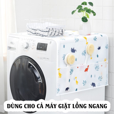 Tấm vải  phủ  tủ lạnh  siêu bền ,chống thấm ,chống bụi có túi đựng 2 bên ,hoa văn trang nhã ,màu sắc đẹp mắt ,tô điểm không gian gia đình bạn thêm sinh động ,sắc sỡ