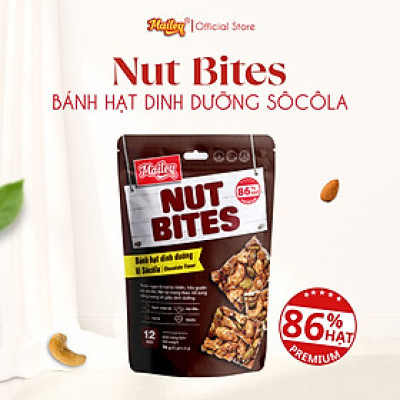 Bánh hạt dinh dưỡng NUT BITES Mailey túi 96g - thơm ngon từ hạt tự nhiên,tiện lợi và giàu dinh dưỡng