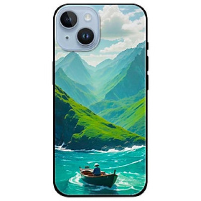 Ốp lưng dành cho Iphone 15 - 15 Plus - 15 Pro - 15 Pro Max - Lênh Đênh Giữa Đời - Hàng Chính Hãng