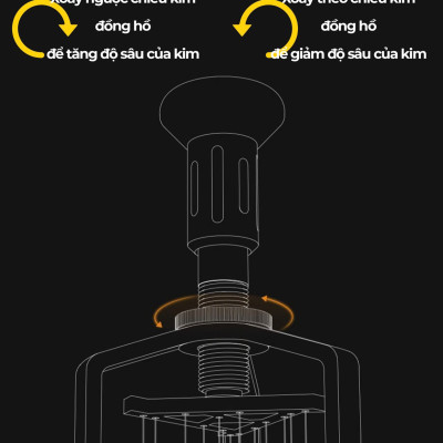 Combo dụng cụ pha espresso Wood charm series Feepie