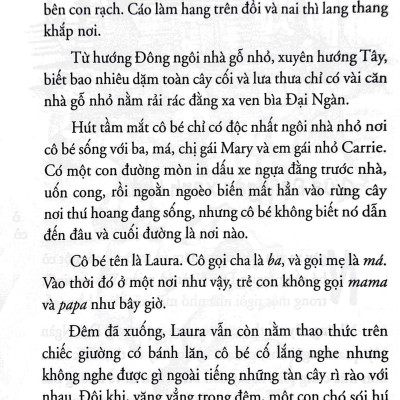 Ngôi Nhà Nhỏ Trên Thảo Nguyên Tập 1: Giữa Đại Ngàn (Tái Bản 2019)