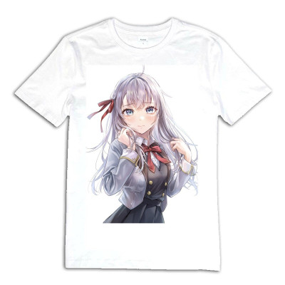 Áo in hình Light Novel Arya-San Bàn bên thi thoảng lại thả thính tôi bằng tiếng nga/Áo thun anime Light Novel Arya - San bàn bên thi thoảng lại thả thính tôi bằng tiếng Nga