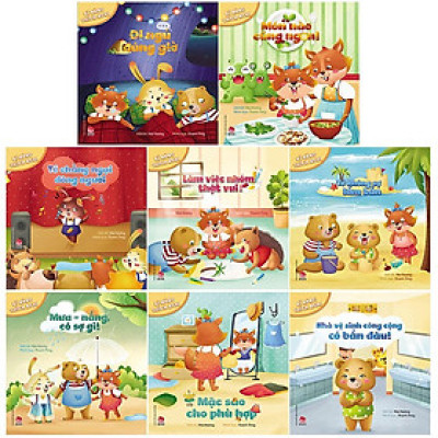 Kĩ năng thích nghi cho bé (Bộ 8 quyển)