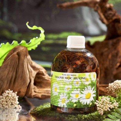 Nước súc miệng thảo mộc Thanh Mộc Hương sâu răng nhiệt miệng viêm lợi 500ml