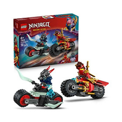Đồ Chơi Lắp Ráp Bộ Đôi Xe Đua Tốc Độ LEGO NINJAGO 71838 (79 chi tiết)