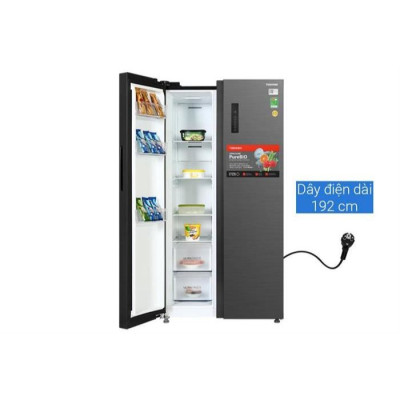 GR-RS696WI-PMV(60)-AG - Tủ Lạnh Toshiba Inverter 555 Lít GR-RS696WI-PMV(60)-AG - Hàng Chính Hãng - Chỉ Giao HCM