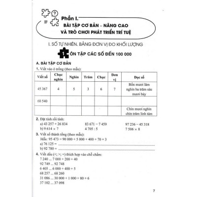 Sách - Bài Tập Và Trò Chơi Phát Triển Trí Tuệ Toán Lớp 4 - Dùng Chung Cho Các Bộ SGK Hiện Hành - Hồng Ân