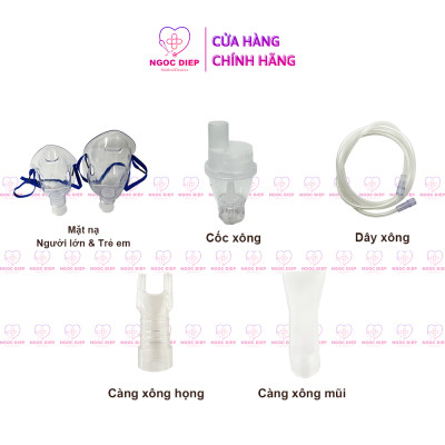 Máy xông khí dung OROMI TL-100-BG - Máy xông mũi họng cho trẻ em, người lớn - Hàng chính hãng