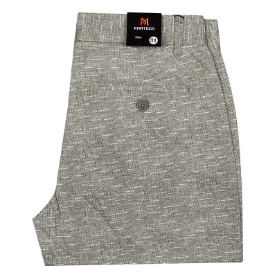 Quần short khaki nam Khatoco Q3M378R0-ININ136-2410-0