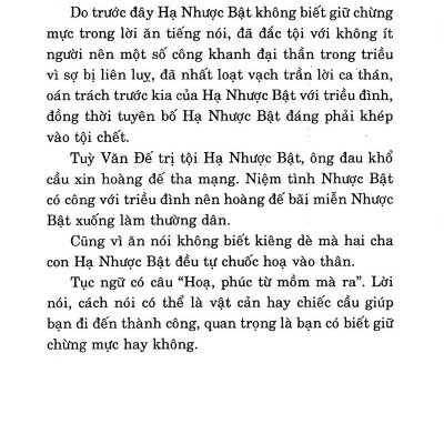 Nói Lời Bạc Được Việc Vàng (Tái Bản)