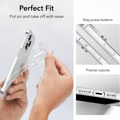 Ốp Lưng cho iPhone 14 Pro / iPhone 14 Pro Max ESR Project Zero Clear Case - Hàng Chính Hãng
