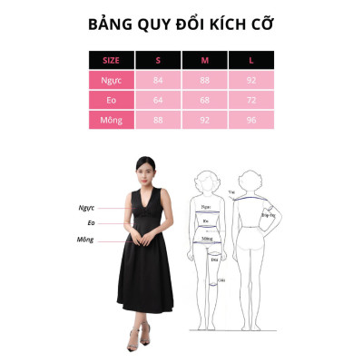 Đầm 2 dây dự tiệc MINA thiết kế trễ vai dáng xoè midi chất liệu Cotton sang trọng xinh đẹp - MN250
