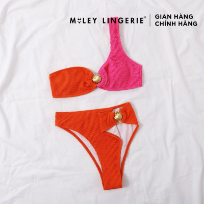 [VOUCHER 50K][MUA 2 GIẢM 8%] Bộ Đồ Bơi Hai Mảnh Cho Nữ Phối Vải Thời Trang Quyến Rũ Nổi Bật Chất Liệu Thun Lạnh Lụa Sunset Lady Miley Lingerie - SPM02