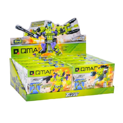 Đồ chơi - QMAN - 42203 Bộ đồ chơi xếp hình Robot biến hình 8 trong 1 (Mẫu ngẫu nhiên)