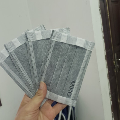 1 Kiện 50 hộp khẩu trang trẻ em MIKO cao cấp, có dây đeo mềm không đau tai.