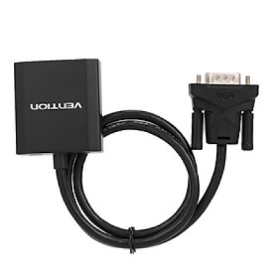 Bộ chuyển đổi VGA Male to HD Female Giao diện đầu ra đa phương tiện độ nét cao 50cm