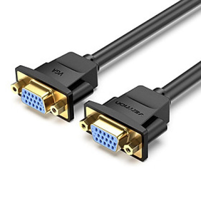 Cáp mở rộng VGA Female to Female 1080P dài 1m cho Máy chiếu PC Màn hình TV