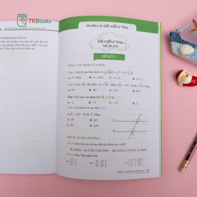 Sách - Làm Chủ Kiến Thức Toán Bằng Sơ Đồ Tư Duy - Lớp 7 - Tập 1 - MCBooks