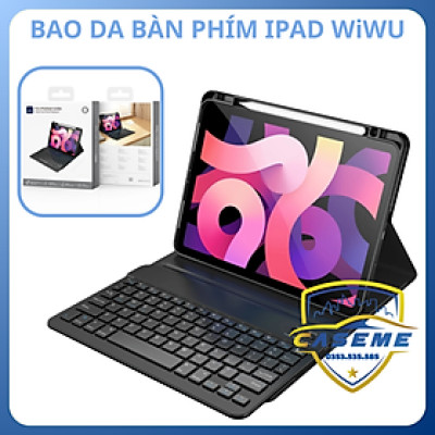 Bao da bàn phím dành cho iPad Gen 10 2022 10.9 inch Wi Wu MK-006 – 3 trong 1 kèm bút cảm ứng - Hàng chính hãng