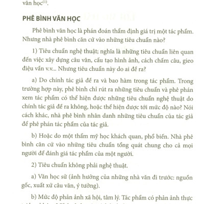 Lược Khảo Văn Học III – Nghiên Cứu Và Phê Bình Văn Học