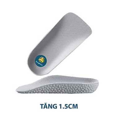 Lót giày tăng chiều cao chất liệu cao cấp êm chân thoáng khí, siêu nhẹ dành cho nam và nữ - Buybox - BBPK229