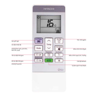 Máy Lạnh Inverter Hitachi RAS-XJ24CKV (2.5HP) - Hàng Chính Hãng