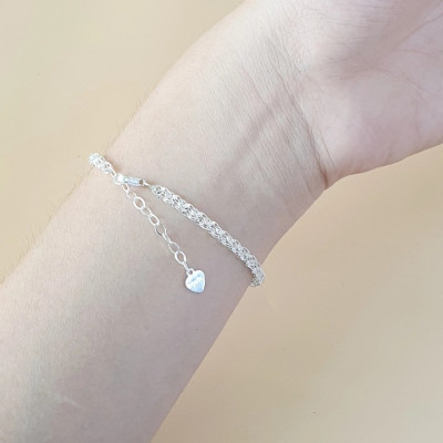 Vòng Tay Lắc Tay Nữ Bạc 925 Đuôi Phụng LTU559  BẠC HIỂU MINH