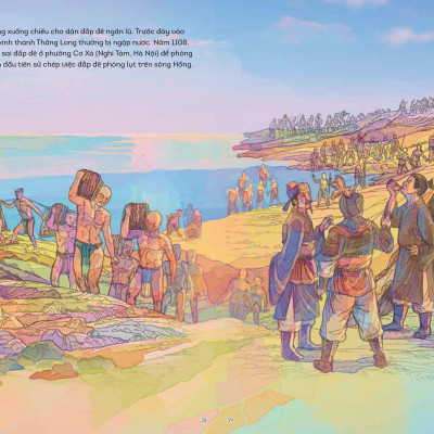 Sách - Lịch Sử Việt Nam Bằng Tranh - Đại Việt Dưới Thời Lý Nhân Tông - Bản Màu - Bìa Cứng